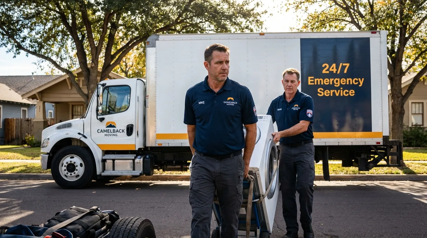 CamelBack Moving crew loading furniture in Sussex, NJ